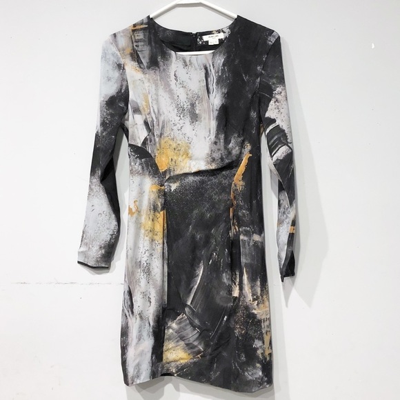 Helmut Lang Dresses & Skirts - Helmut Lang Silk Print dress size 6